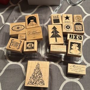 Stampin Up Perfect Presentation, Christmas Punch, Bonus Tree & saying Sets